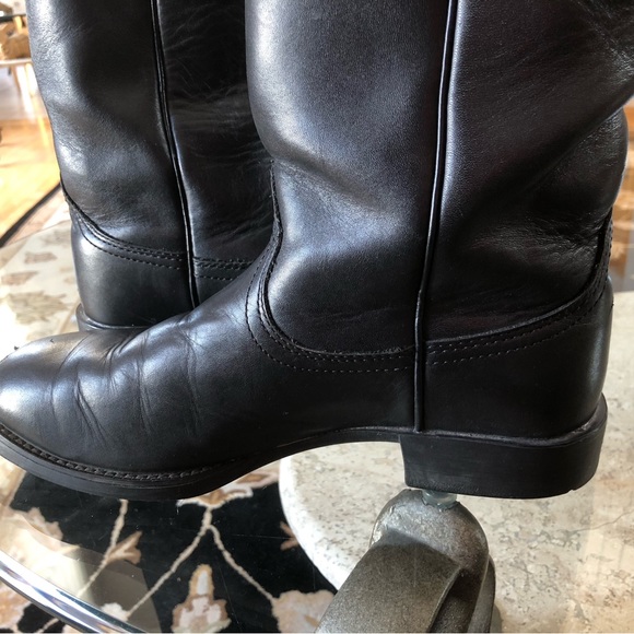 SOLD- Ariat, Women’s 7.5, Black Leather Roper Boots, GUC - Picture 16 of 16